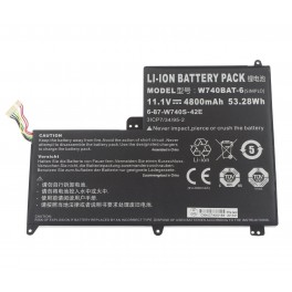 Clevo W740BAT-6 Laptop Battery for X411 W740SU