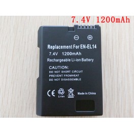 New Replacement EN-EL14 EN-EL14a Battery for Nikon D3200 D3300 D5200 D5500 D5300 